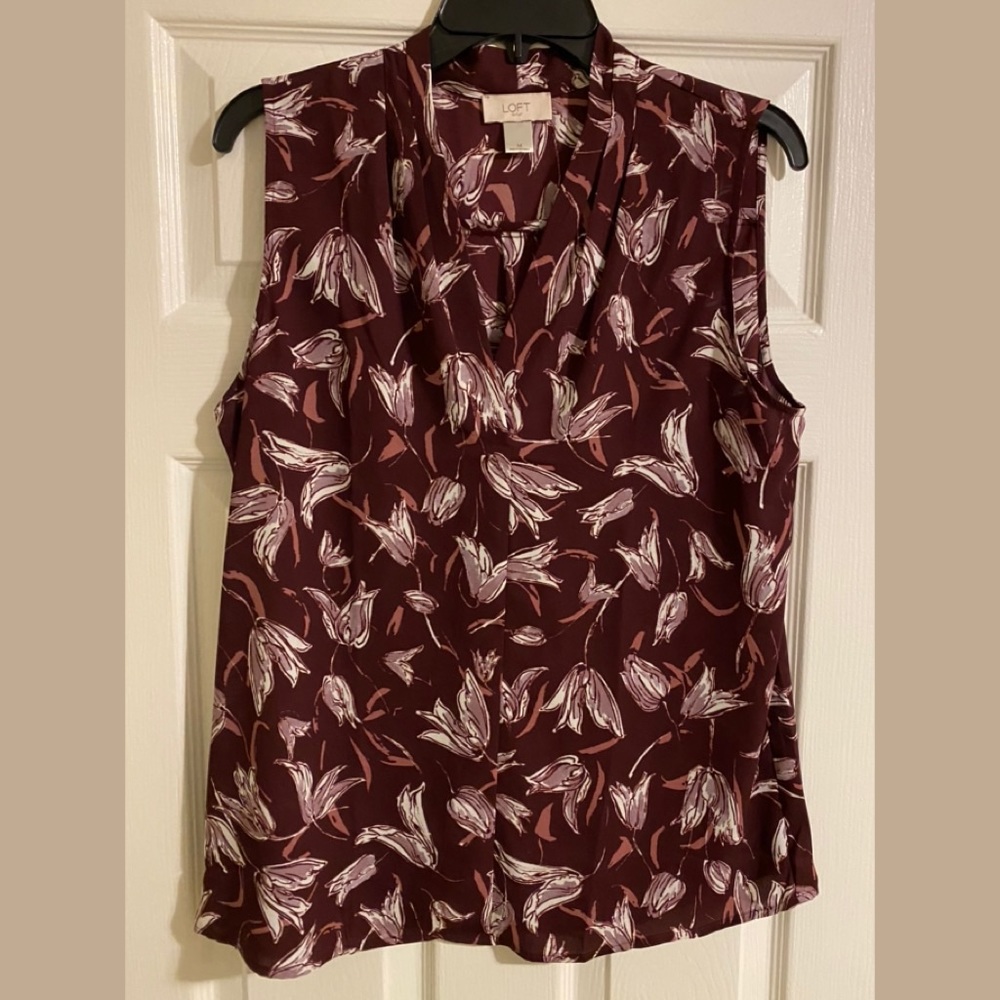 LOFT Business Casual Sleeveless Top